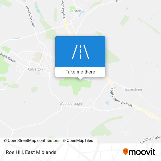 Roe Hill map