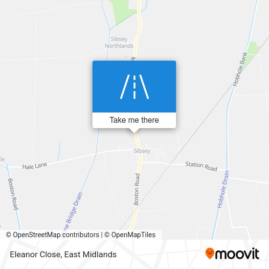 Eleanor Close map