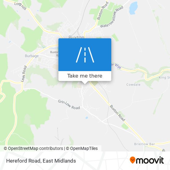 Hereford Road map