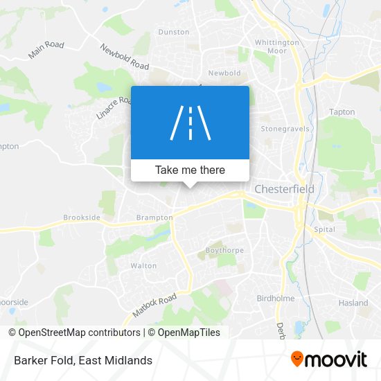 Barker Fold map