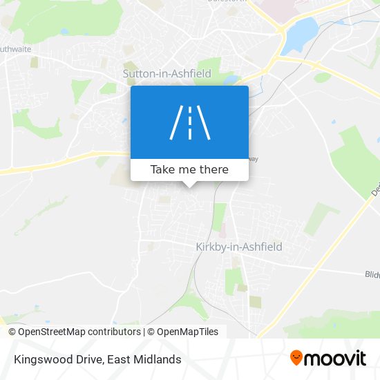 Kingswood Drive map