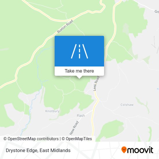 Drystone Edge map