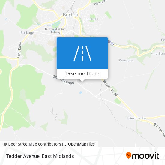 Tedder Avenue map