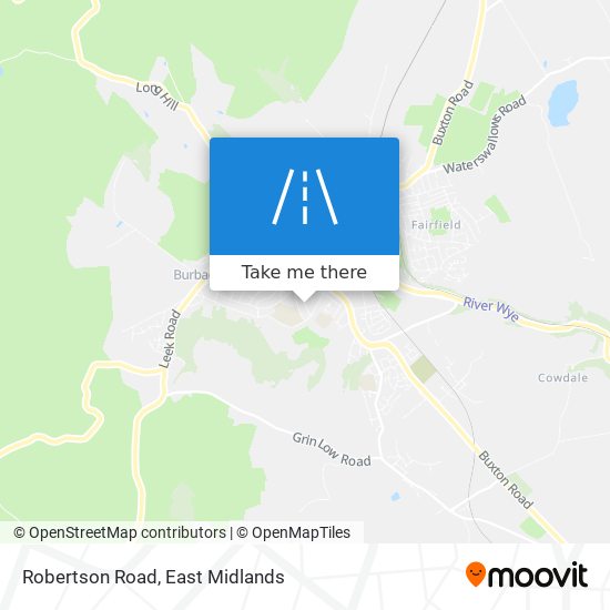 Robertson Road map