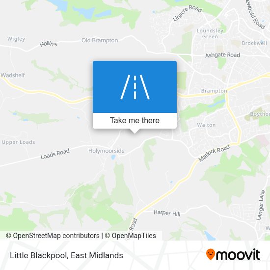 Little Blackpool map