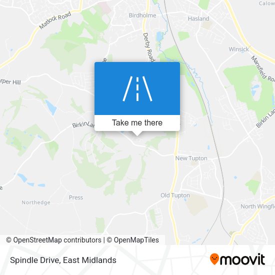 Spindle Drive map