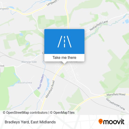 Bradleys Yard map