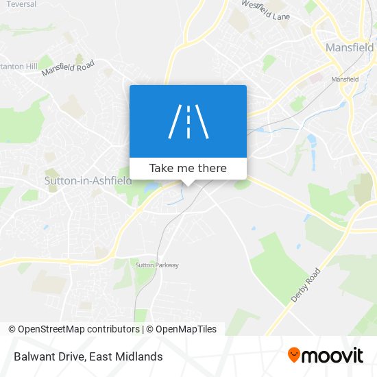 Balwant Drive map