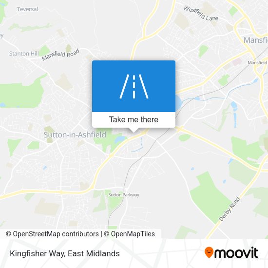 Kingfisher Way map