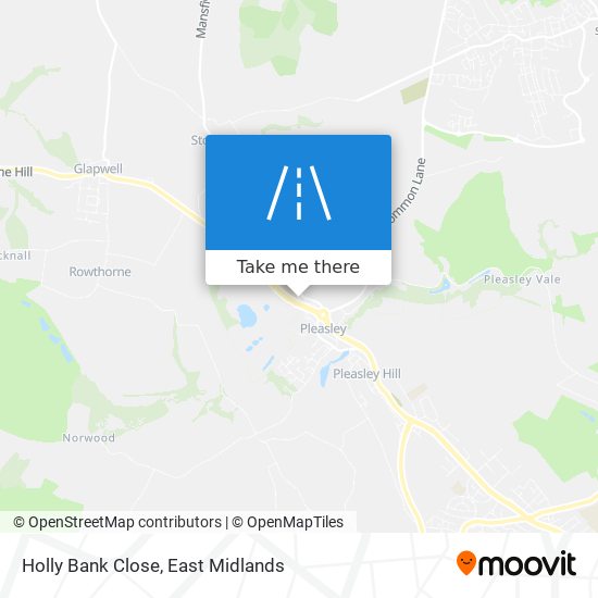 Holly Bank Close map