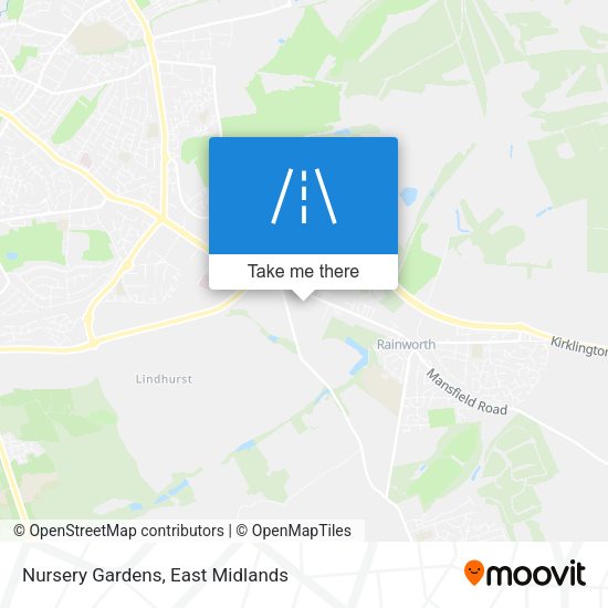 Nursery Gardens map