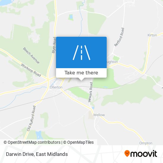 Darwin Drive map