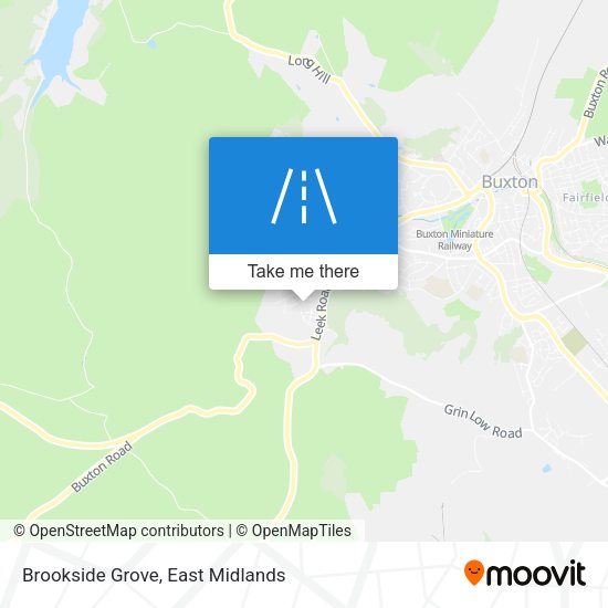 Brookside Grove map