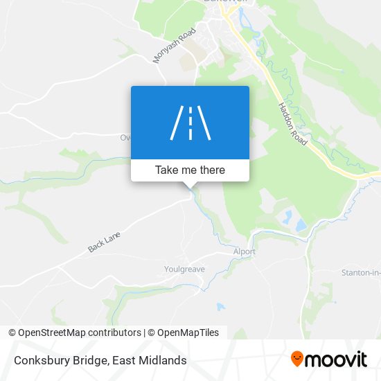 Conksbury Bridge map