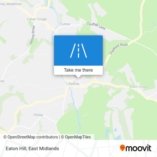 Eaton Hill map