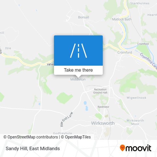 Sandy Hill map
