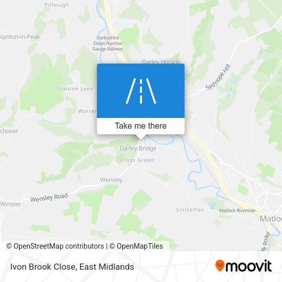 Ivon Brook Close map