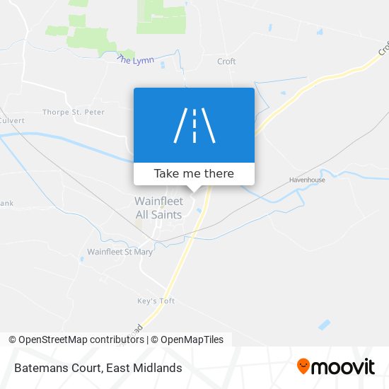 Batemans Court map