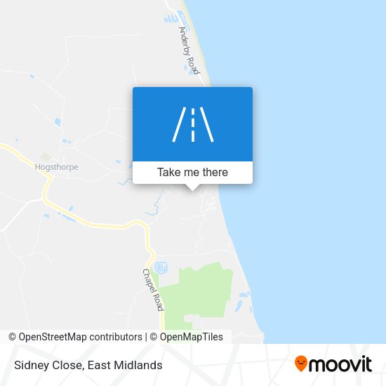 Sidney Close map