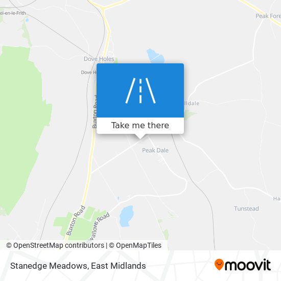 Stanedge Meadows map