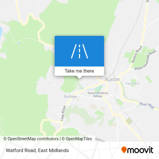 Watford Road map