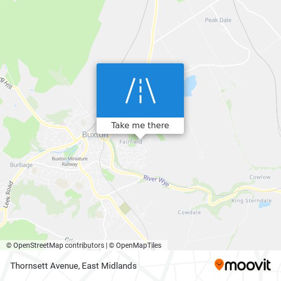 Thornsett Avenue map