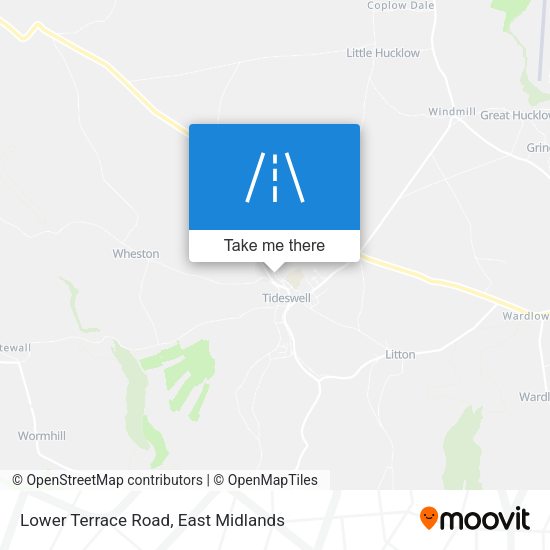 Lower Terrace Road map