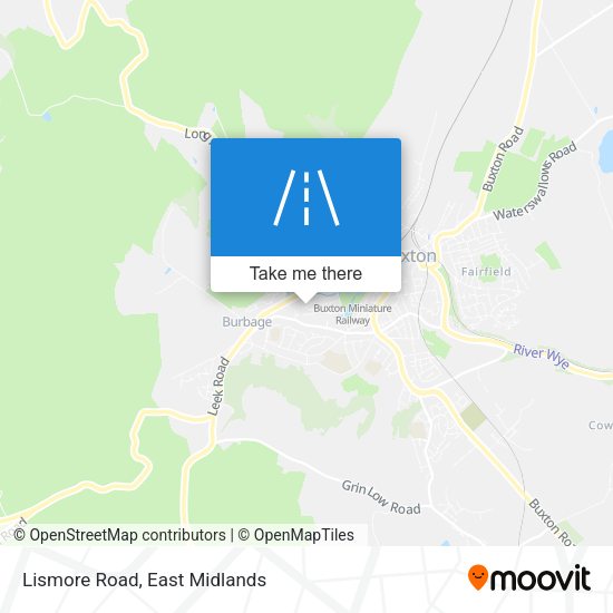 Lismore Road map