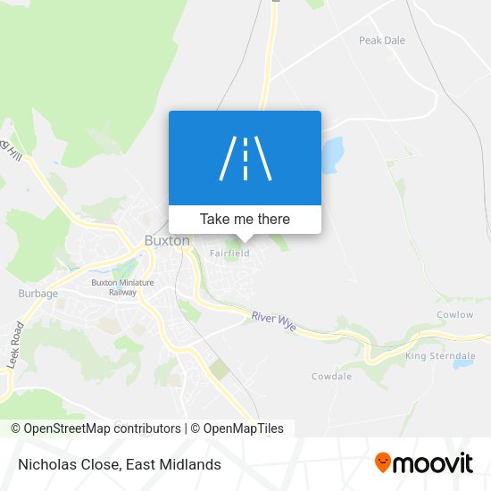 Nicholas Close map