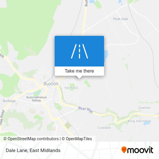 Dale Lane map