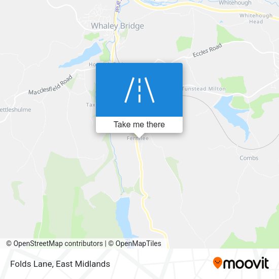 Folds Lane map