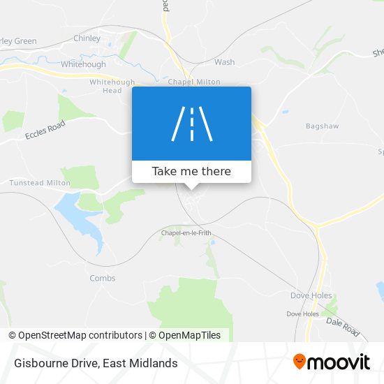 Gisbourne Drive map