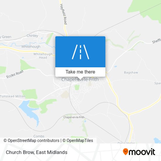 Church Brow map