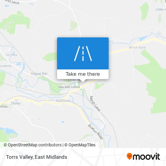 Torrs Valley map