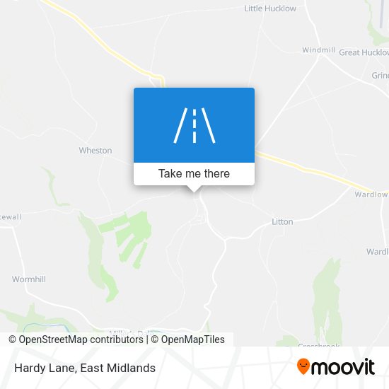 Hardy Lane map