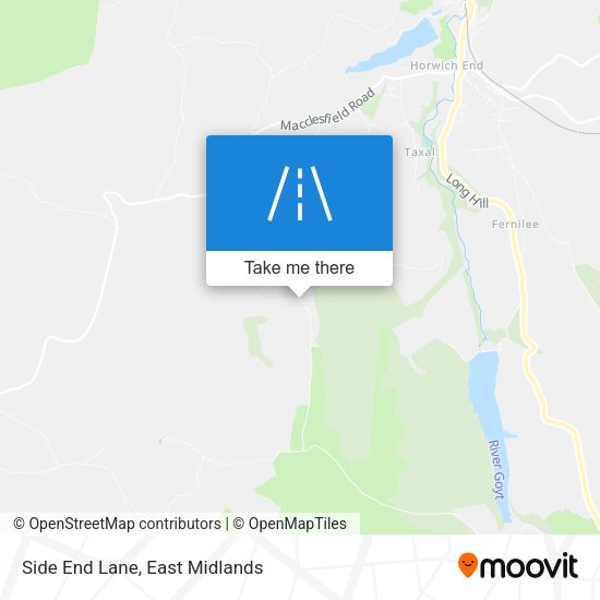 Side End Lane map