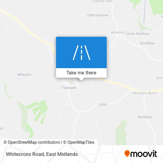 Whitecross Road map