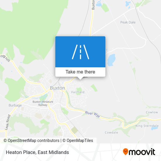 Heaton Place map