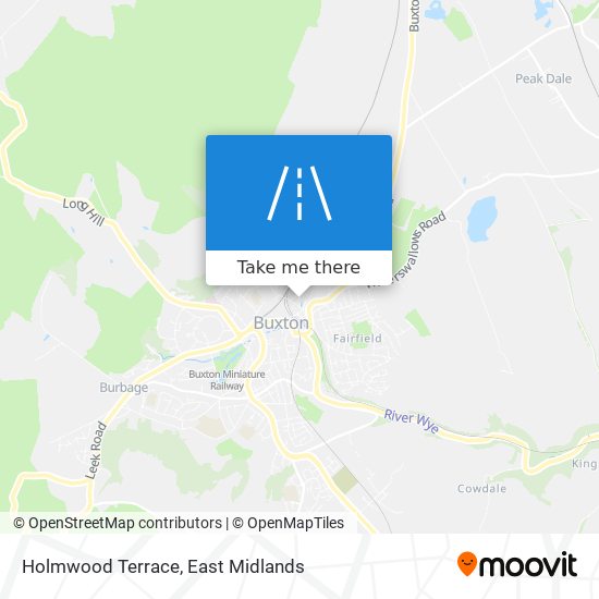 Holmwood Terrace map