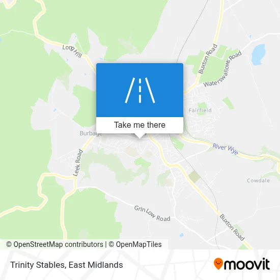 Trinity Stables map