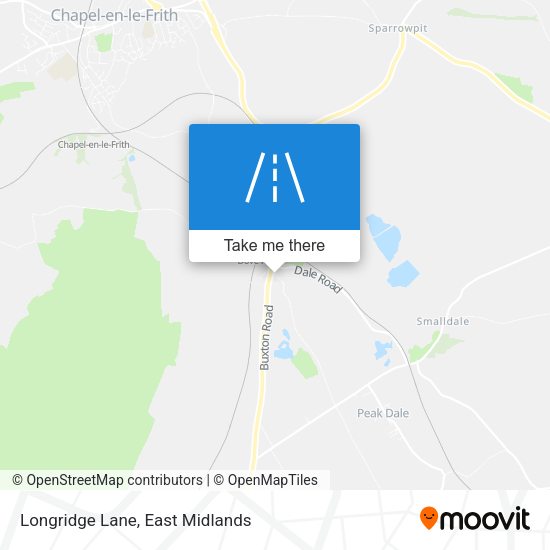 Longridge Lane map