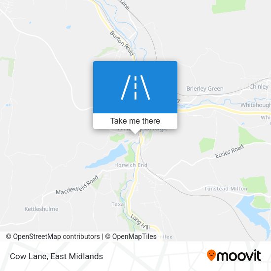 Cow Lane map