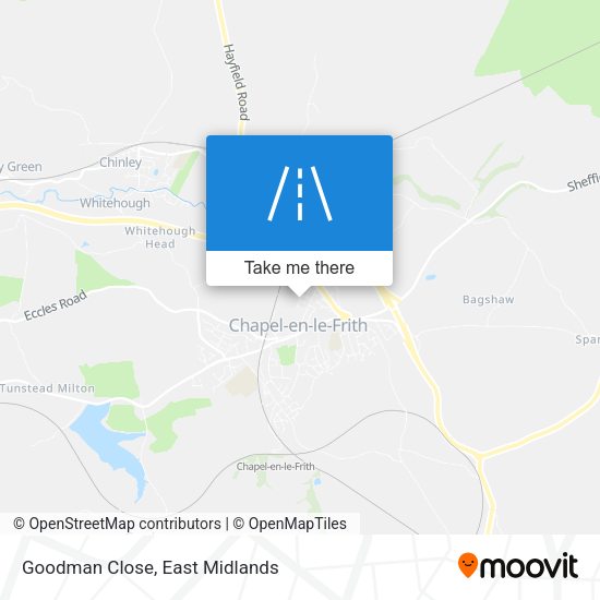 Goodman Close map
