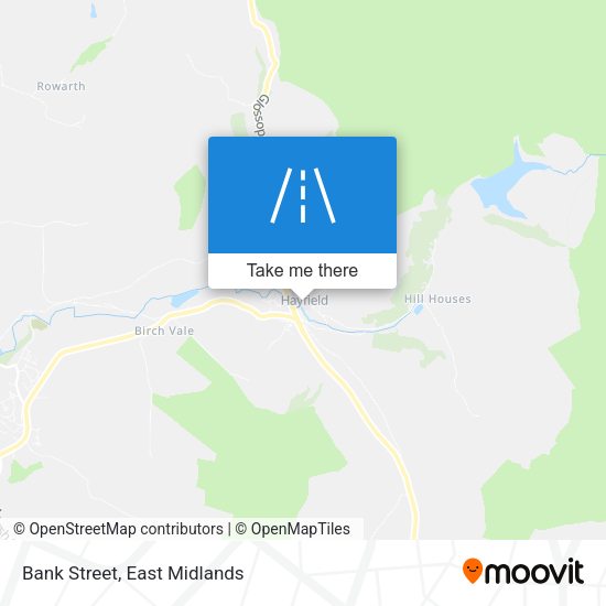 Bank Street map