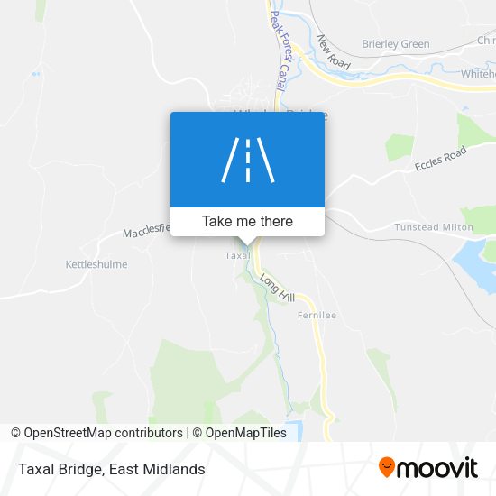 Taxal Bridge map
