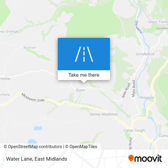 Water Lane map