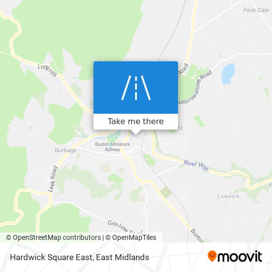 Hardwick Square East map