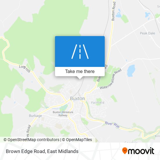 Brown Edge Road map