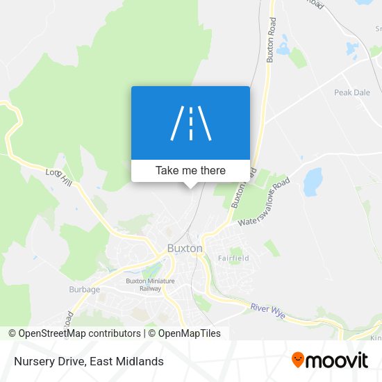 Nursery Drive map