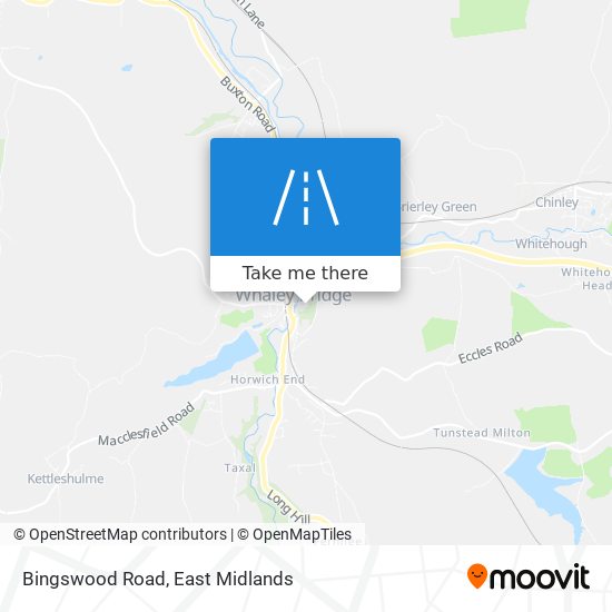 Bingswood Road map